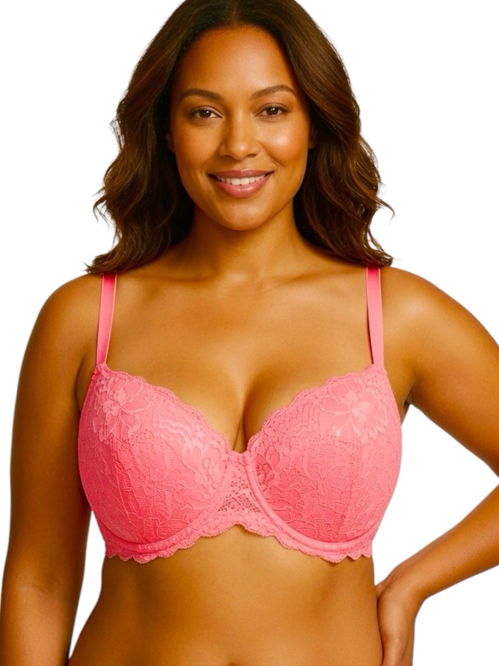 Victoria’s Secret Pink: Multi-Way Convertible Demi Lace Push-Up Bra - Size 36d